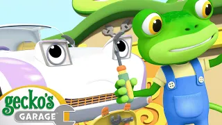 Weasel's New Wheels | Max the Monster Truck | Gecko's Garage | Animal Cartoons