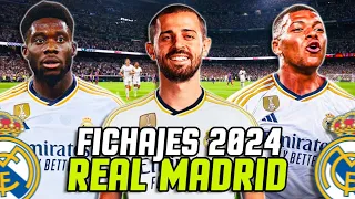 ASÍ SERÁN LOS NUEVOS FICHAJES DEL REAL MADRID 2024-25 💣 *OPERACIÓN MBAPPÉ Y BERNARDO SILVA*