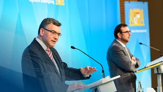 Video in Gebärdensprache: Pressekonferenz zur Corona-Pandemie (20.April 2021) - Bayern