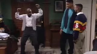 Geoffrey Dancing to "Money" The Fresh prince of Bel Air