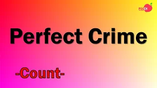 Perfect Crime Line Dance - Count