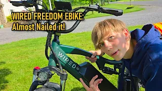 WIRED FREEDOM RANGE TEST AND REVIEW! #wiredebikes #biking #burgerking #summerlife #gatorade #review