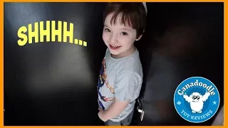 HIDE AND SEEK in Hotel Mom vs Kid! Family Fun Playtime Games for Kids Canadoodle Toy Reviews