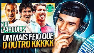 REACT - VOCÊ LEMBRA DOS CRAQUES QUANDO JOVENS? | Paródia Ela é do tipo - Kevin O Chris | FutParódias