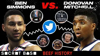 The Ben Simmons-Donovan Mitchell beef over Rookie of the Year became a feast for fans and brands