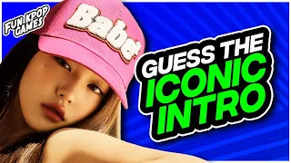 GUESS THESE ICONIC INTROS #1 - FUN KPOP GAMES 2023