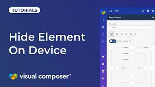 How to Hide Elements on Specific Devices in Visual Composer