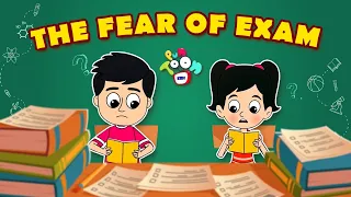 The Fear of Exam | Types of Exams | Animated Stories | English Cartoon | Moral Stories | PunToon