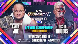 Samoa Joe vs Dustin Rhodes | AEW DYNAMITE 10.4.2024