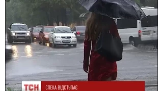 Спека в Україні спадає