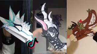 Dragon Puppet Crafts | Paper Dragon TikTok Compilation #71