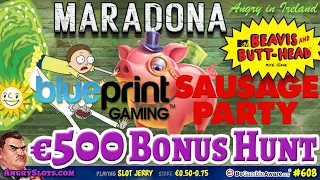 €500 *Blueprint* SLOTS BONUS HUNT - 15 bonuses - Dios Maradona, Ted Megaways, Sinful 7's & more.