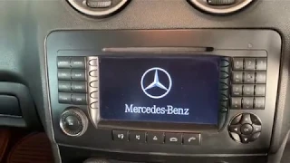 Mercedes ML500 W164 2005 command HK Amped audio no boot up or Audio fix