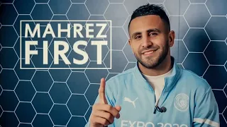 Who had the bigger title winning party, Leicester or Man City? | First | Riyad Mahrez