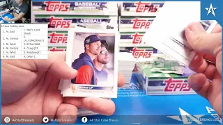 2022 topps update 12 box hobby case break random divisions #1 11/7/22