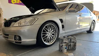 Doing Oil Change On Mercedes Benz S500