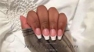 French Tips in 20 Minutes | BTArtBox X Coat Soft Gel Tips | Press On French Tips