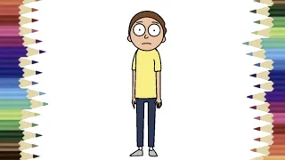 How To Draw Morty from Rick and Morty