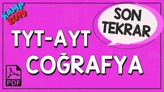 TYT - AYT Coğrafya Son Tekrar | Kamp2019