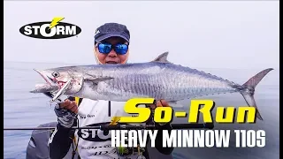 Casting for Spanish Mackerel using Storm So-Run Heavy Minnow 110S (New Colours)