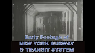 EARLY 1900s NEW YORK CITY SUBWAY & ELEVATED LINES  INTERBOROUGH TRANSIT AGENCY  IRT  55224