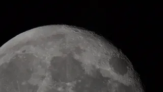 Moon through telescope/Місяць через телескоп