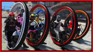 GTA 5 Roleplay - monowheel gang trolls cops | RedlineRP