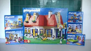 Playmobil unboxing : Modern house (2000) - 3964, 3965, 3966, 3967, 3968, 3969