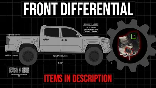 How to Replace Front Differential Fluid Tacoma 3rd Gen