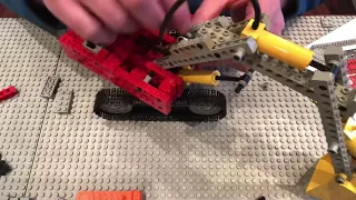 Vintage Lego Technic 8851 Mobile Digger - part 4