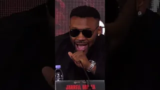 HILARIOUS! Jarrell Miller INTERRUPTS Anthony Joshua & Eddie Hearn | #Shorts