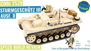 COBI 2529 Sturmgeschütz III Ausf. D - Speed Build Review