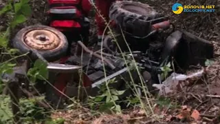 У Золочівському районі загинув водій саморобного трактора