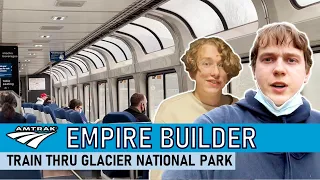 Amtrak Empire Builder | Taking a Train Through Glacier National Park