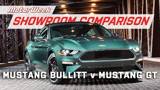 2020 Ford Mustang BULLITT v Mustang GT | Showroom Comparison