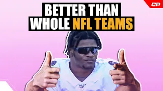 Lamar Jackson Is Better Than ENTIRE TEAMS | Clutch #Shorts