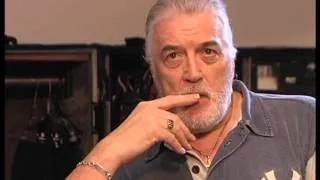 Deep Purple's Jon Lord & Ian Paice  backstage in 2000 talking to Kuno.