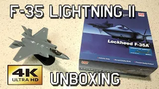 Hobby Master F-35 Lightning II 1/72 Scale (Unboxing & First Impressions)