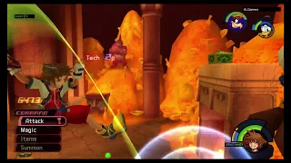 Kingdom Hearts Final Mix #13 PS3 Jafar Boss fight