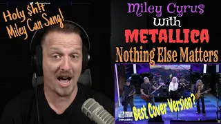 [Reaction] Nothing Else Matters - Metallica Feat Miley Cyrus | Live Howard Stern | TomTuffnuts React