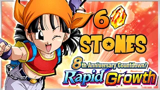 60 FREE STONES! 8TH ANNIVERSARY COUNTDOWN! HOW TO COMPLETE RAPID GROWTH MISSIONS [Dokkan Battle]