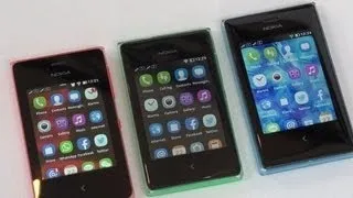 First Look: Nokia Asha 500, 502, 503: bright colours on a tiny budget