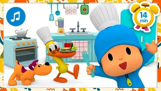 🍒 Fruits and vegetables + More Nursery Rhymes & Kids Songs [ 15 minutes ] | Pocoyo