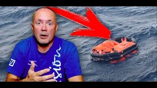 НОЧЬ В ОТКРЫТОМ МОРЕ НА СПАСАТЕЛЬНОМ ПЛОТИКЕ | МОЯ ИСТОРИЯ | КАПИТАН КОСТЯ