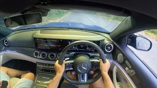 612 BHP Mercedes E63 S 4Matic First POV Drive! Acceleration + Launch Control!!