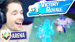 My First Fortnite ARENA WIN!