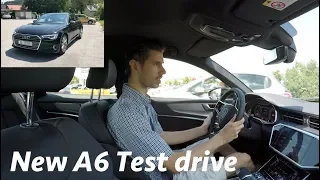 Audi A6 test drive - better than BMW 5 or Mercedes E class?