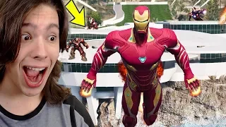 ENCONTREI A CASA DO HOMEM DE FERRO NO GTA 5!! (Incrível)