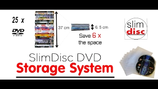 SlimDisc DVD Storage System Demonstration
