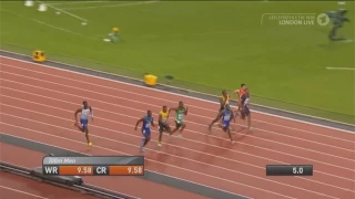 Usain Bolts Last 100m Run [3rd Place]